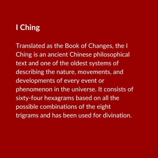 Glossary, I Ching