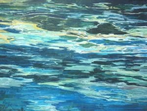 Artwork: Water Up Close and In Motion by Linda Vorderer